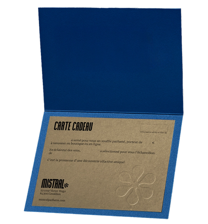 Carte-cadeau Mistral